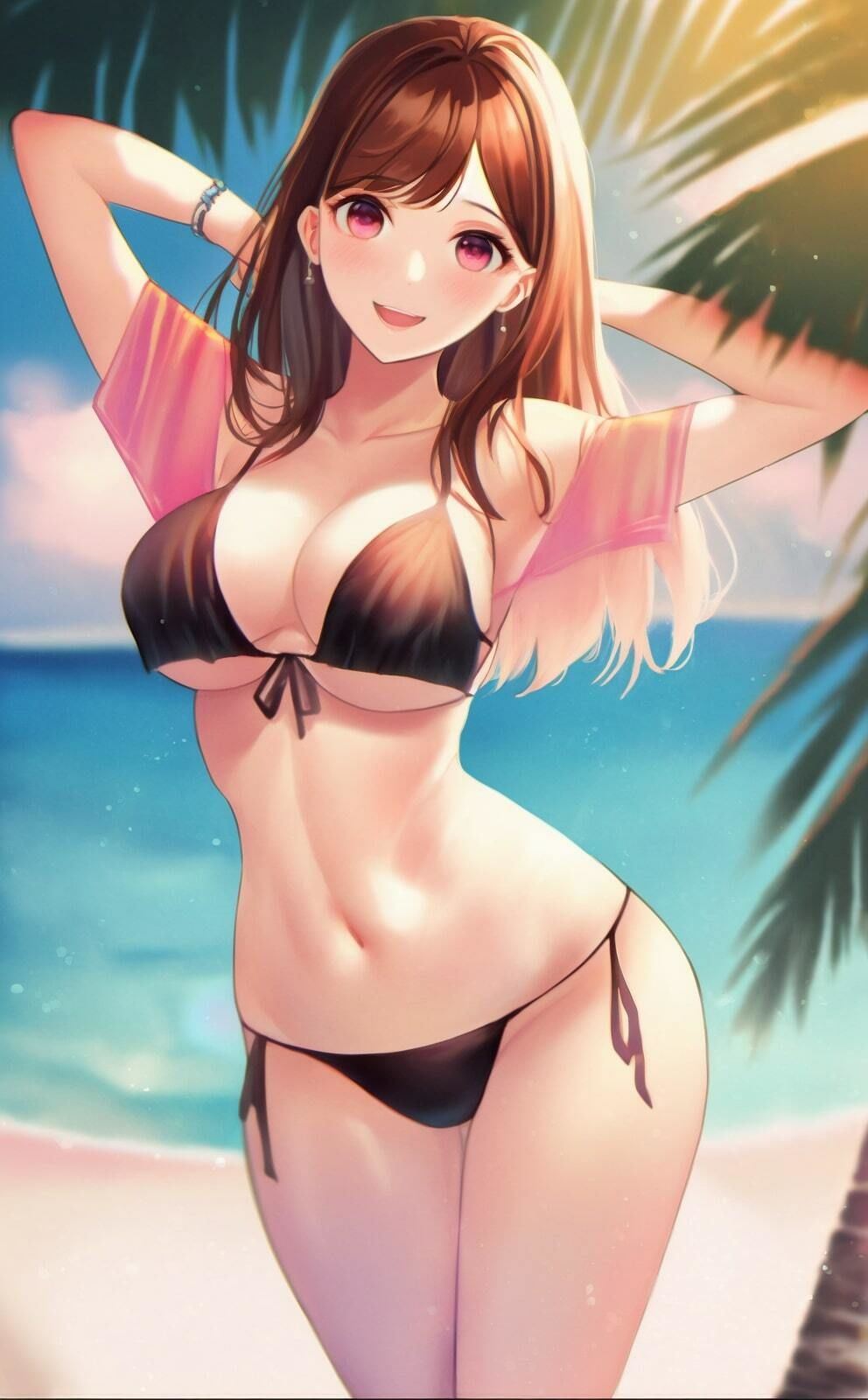 巨乳美女【妄想イラスト美女図鑑vol.1】