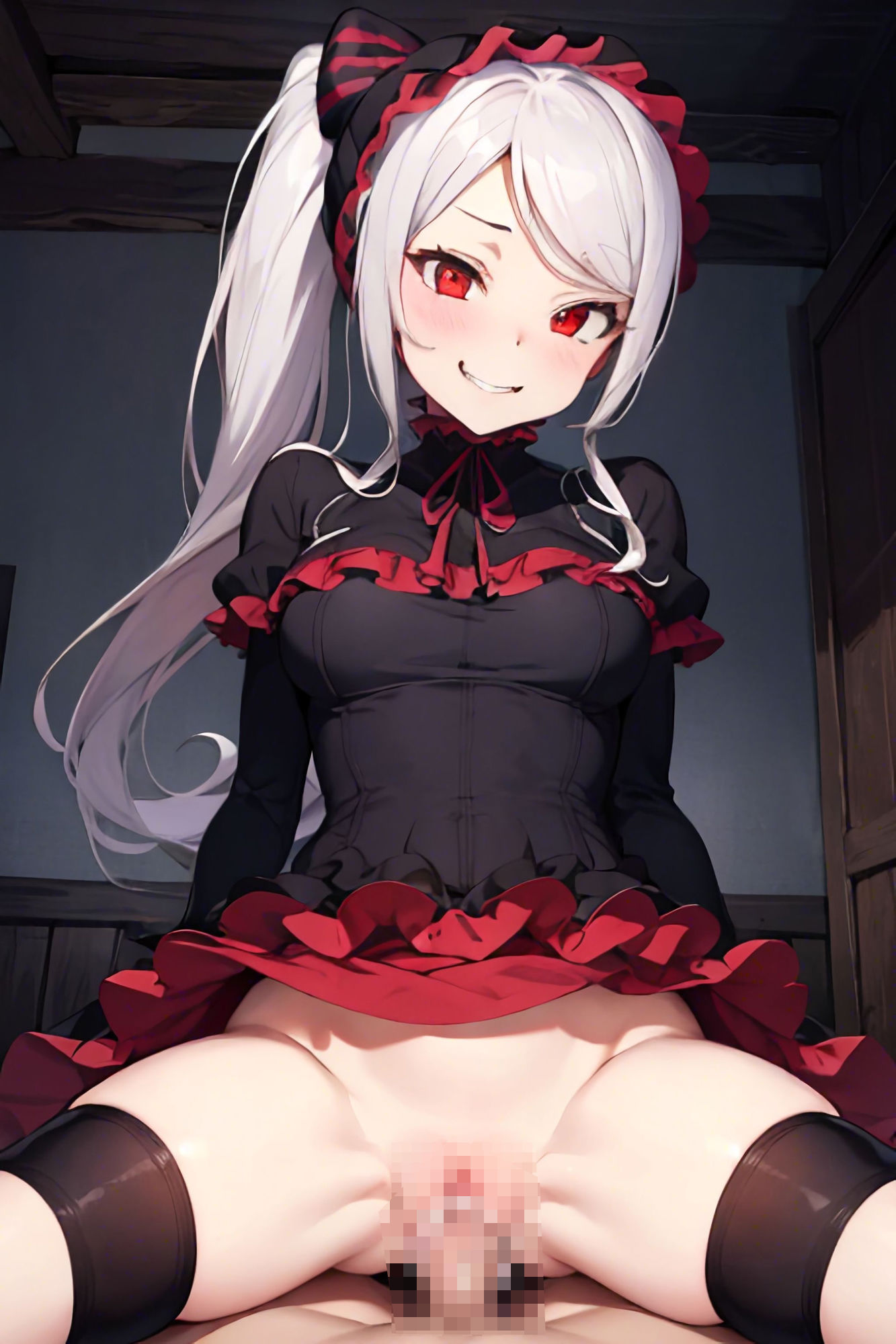 オー●ーロード:シャ●ティアに中出しで搾り取られる強めの妄想