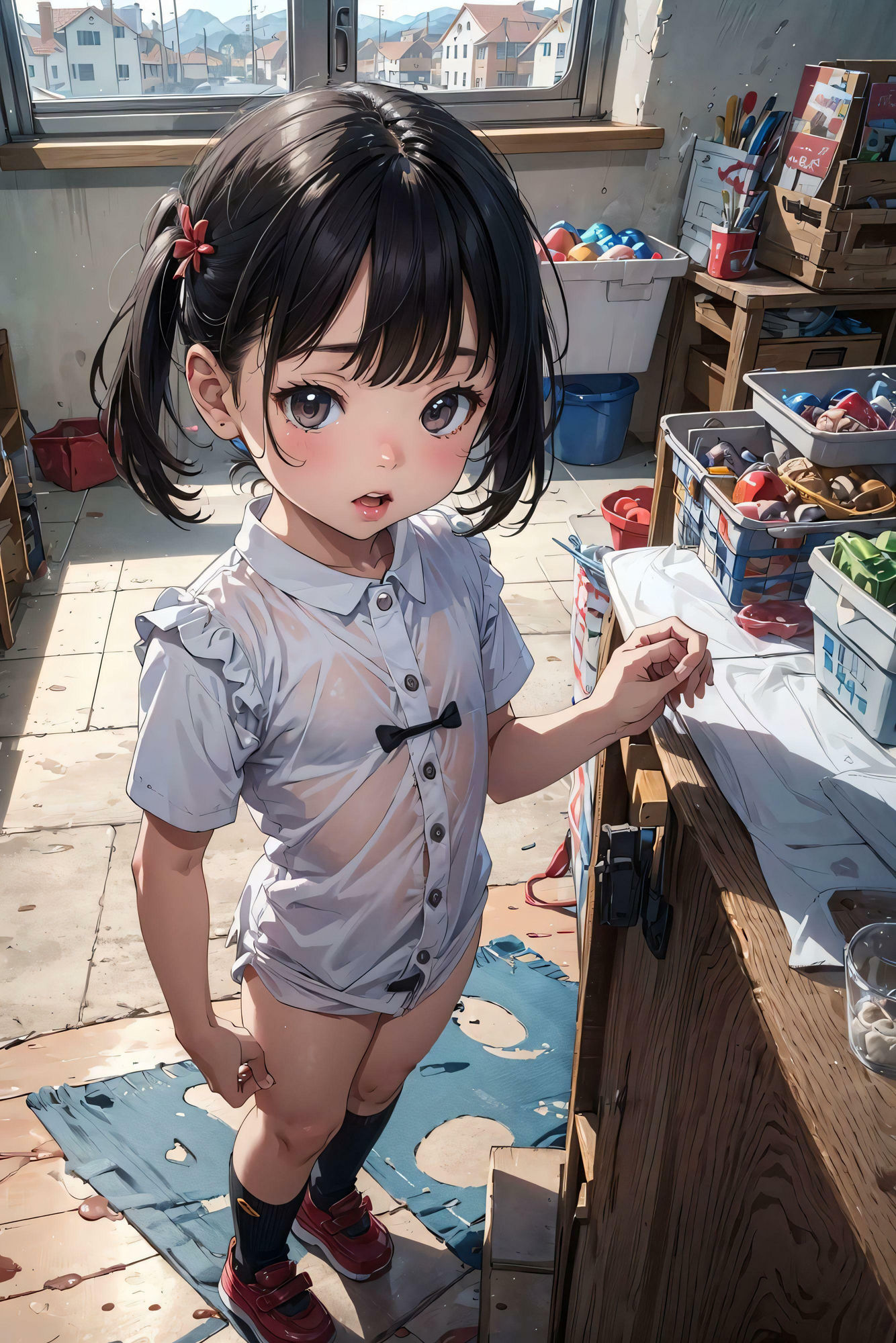 〇〇園 お昼寝タイム はじめてのかいかん
