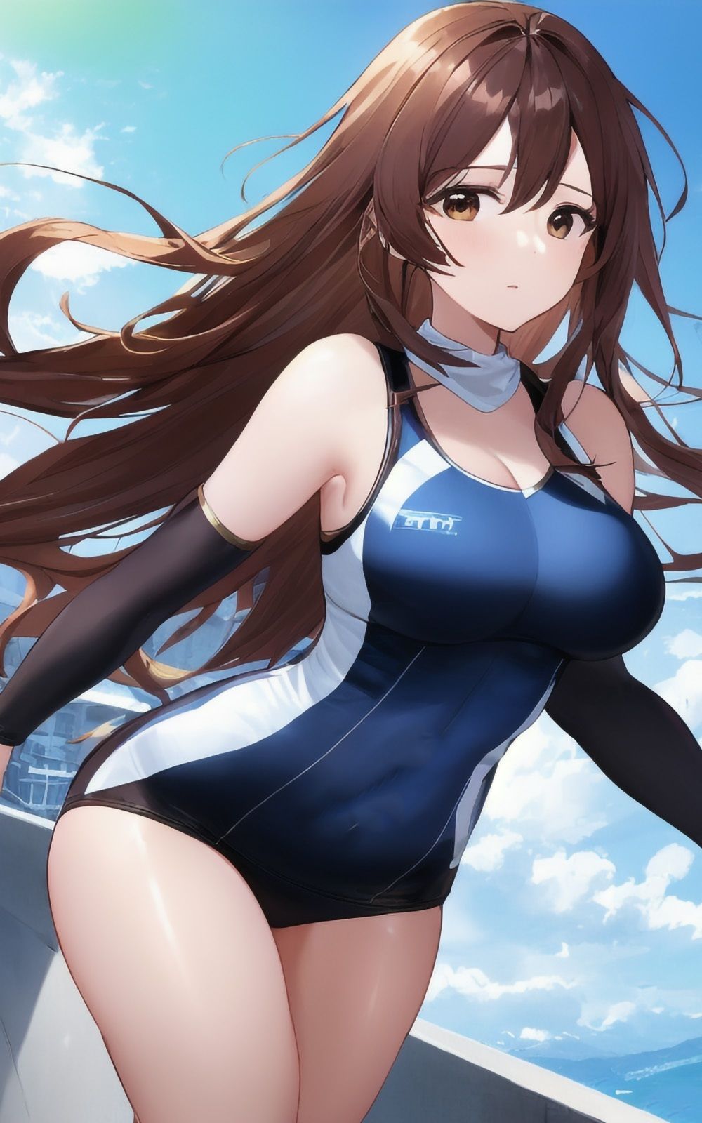 巨乳美女【妄想イラスト美女図鑑vol.6】