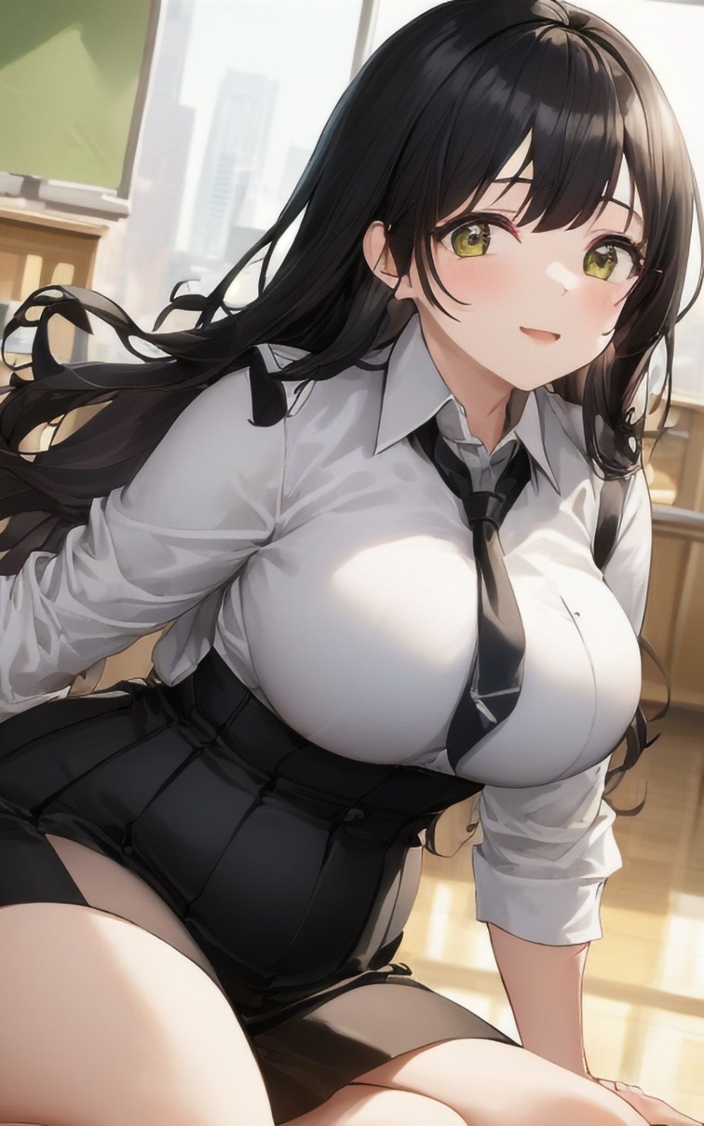 巨乳美女【妄想イラスト美女図鑑vol.8】