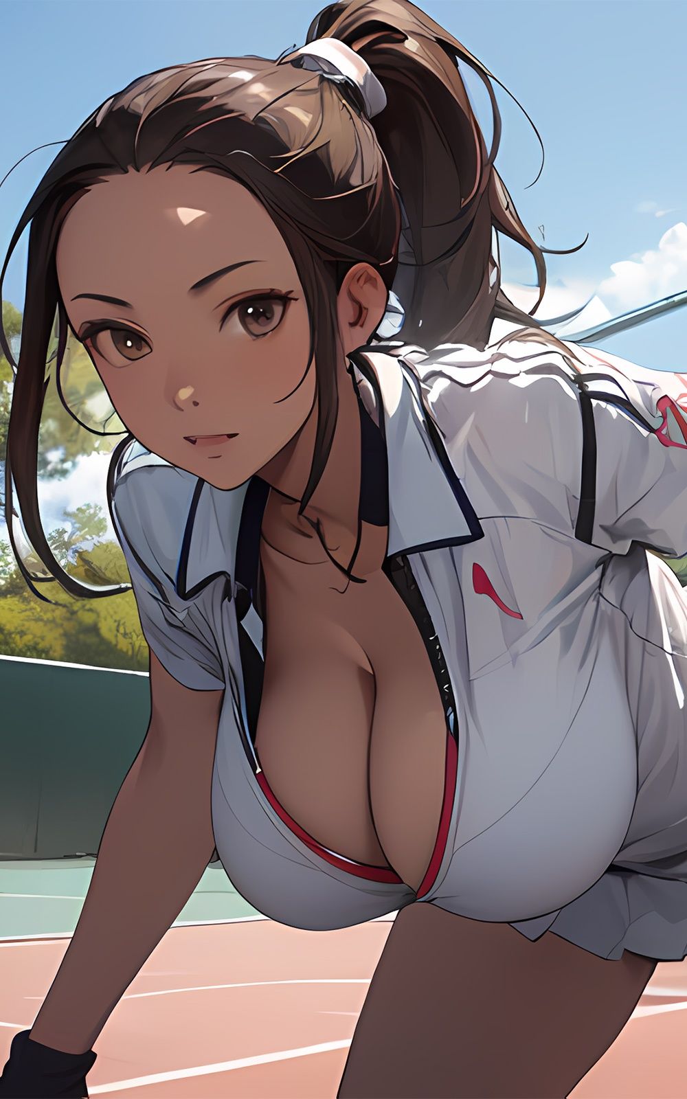 巨乳美女【妄想イラスト美女図鑑vol.15】