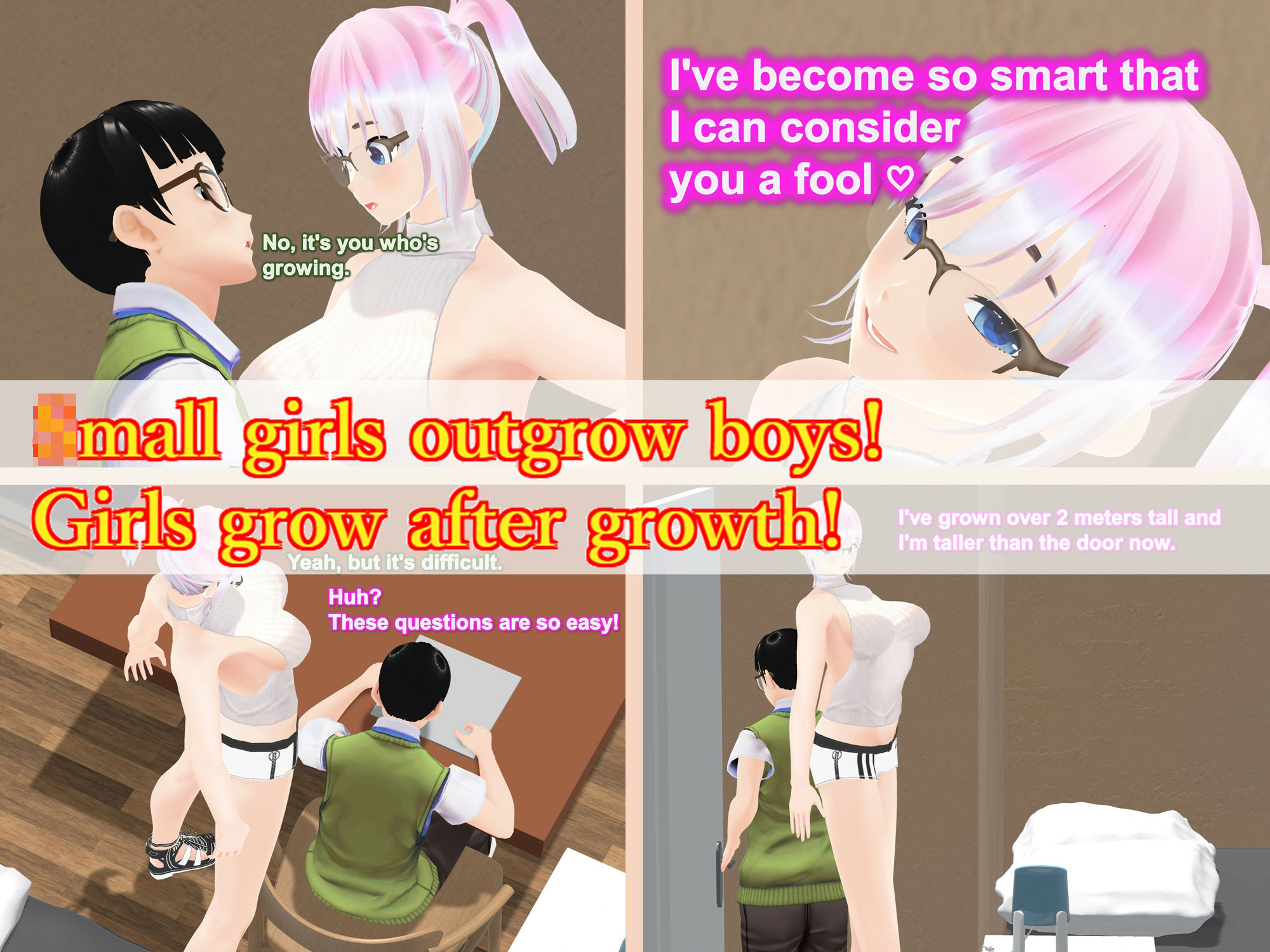 Outgrowing only girls， Overtake boys， Growth sound. Home tutor Arc