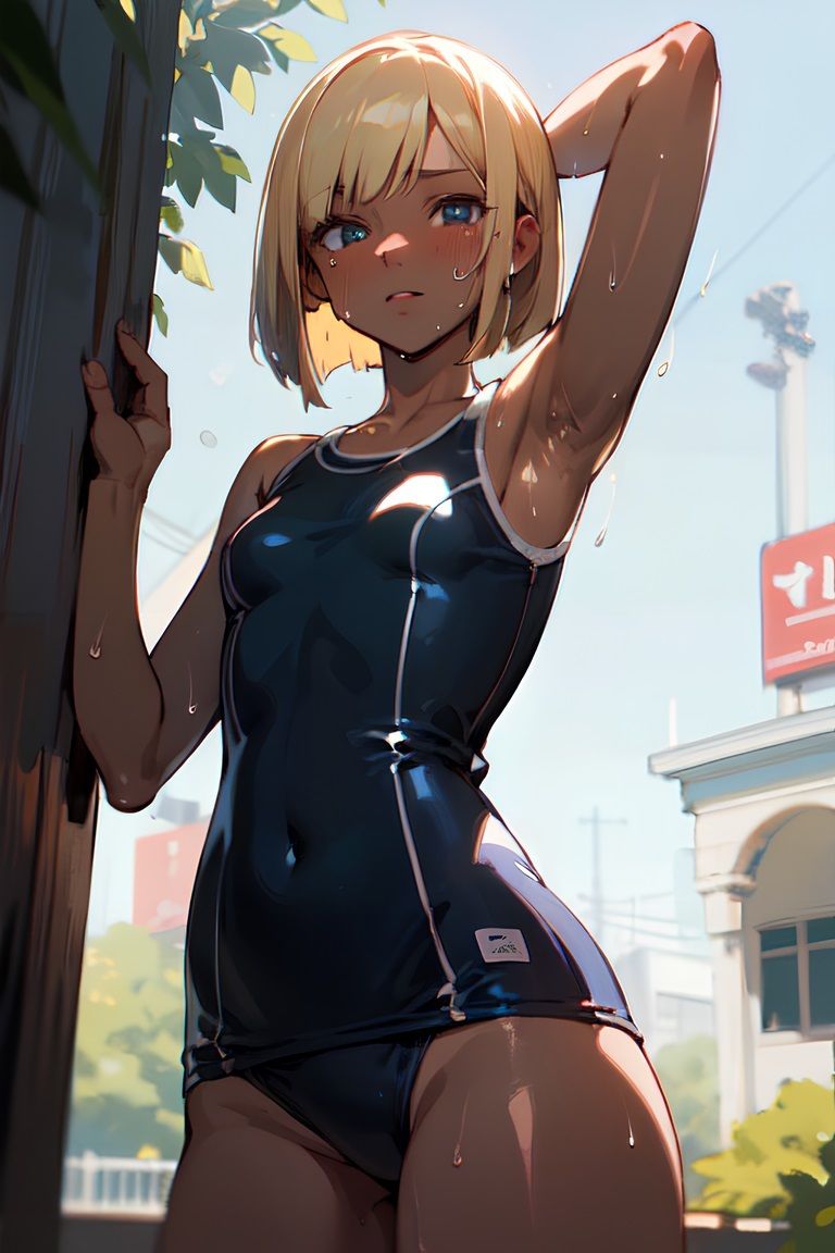 AI美少女フェチイラスト