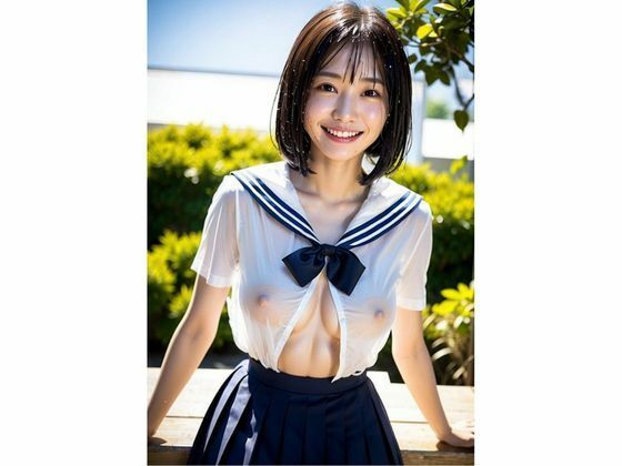 女子校生の濡れ透け天国