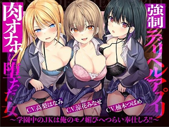 【催●×JK×風俗】強●デリヘルアプリ 肉オナホに堕ちた女〜学園中のJKは俺のモノ媚びへつらい奉仕しろ！！〜【強要・無理強・強請】