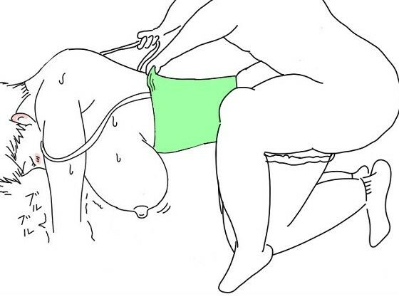 ボーイッシュな巨乳女を四つん這いにして●す！