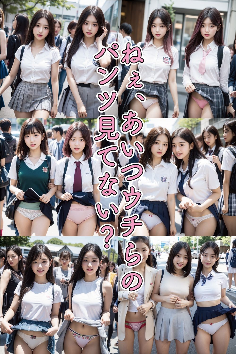 えっちな生パンツ見せたがりJKちゃん！ぽろりもあるよっ？