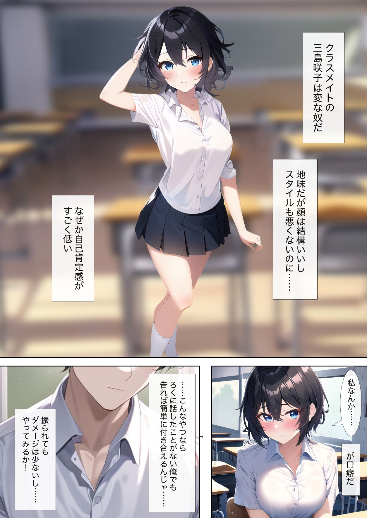 あの娘はヤレる娘？ 自己肯定感が低い女子は簡単にヤレるって本当ですか？