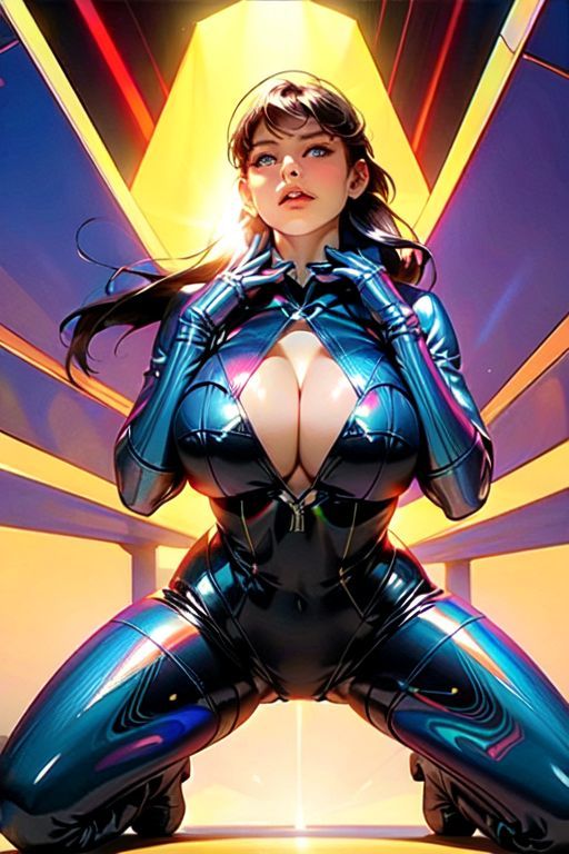 爆乳AIレーザー1