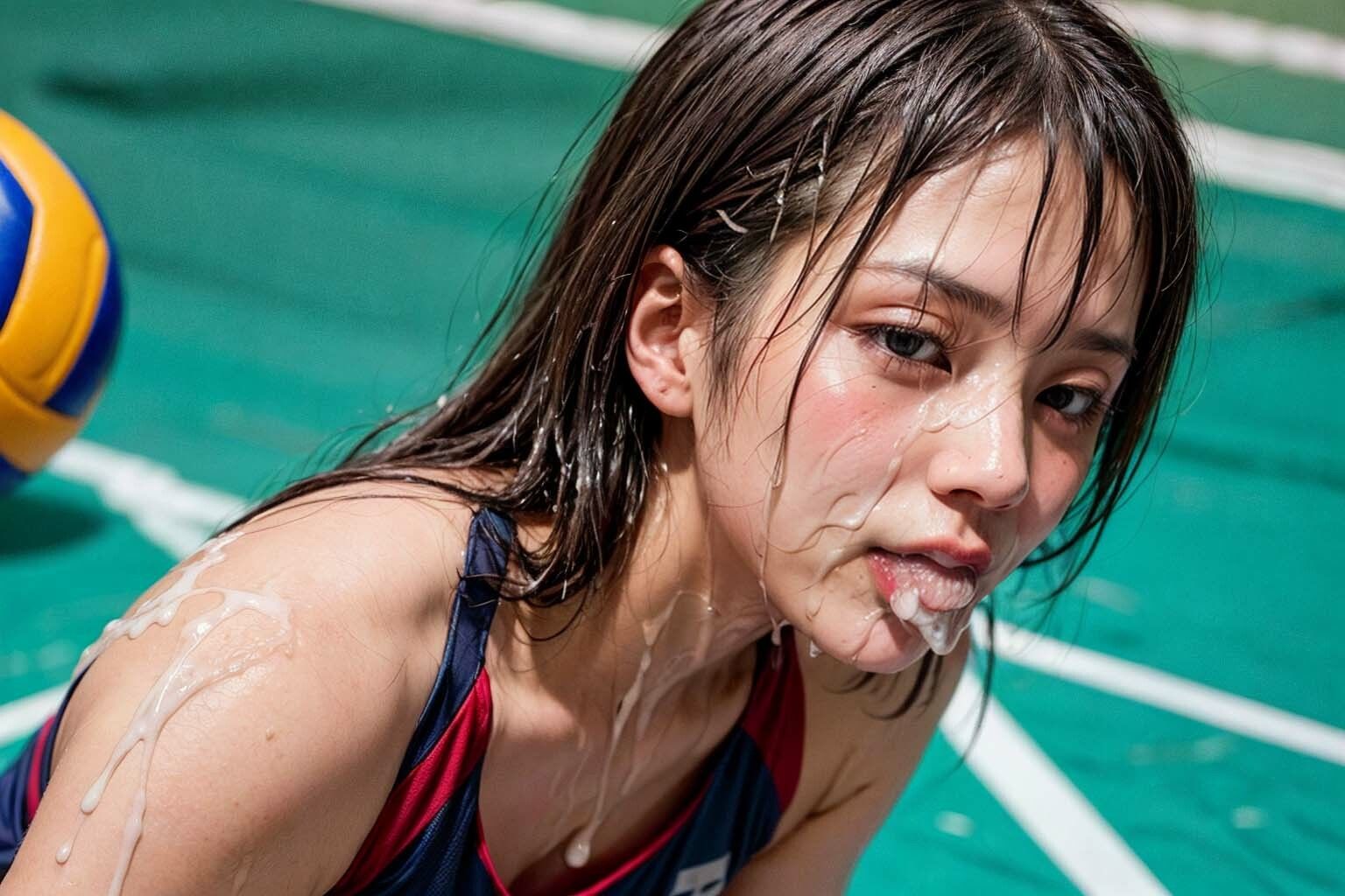 淫乱バレーボール