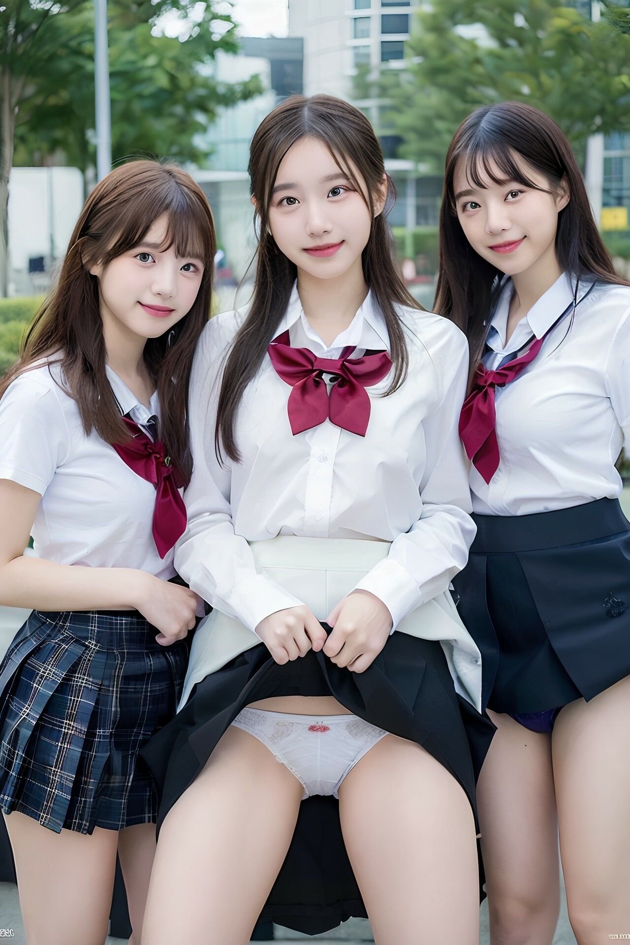 女〇●生! 純白パンチラ! 50P!