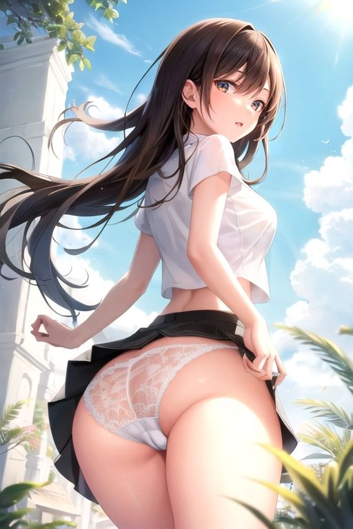 女子校生〜パンツ・胸の谷間・壁ドン〜