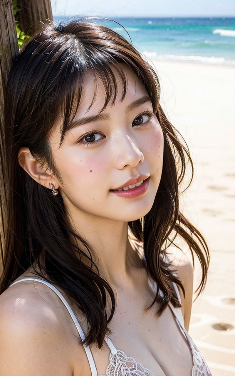 100人のAIグラビアアイドル写真集 14巻 ドキドキ満載な瑞々しいボディに見惚れる オマケ8枚