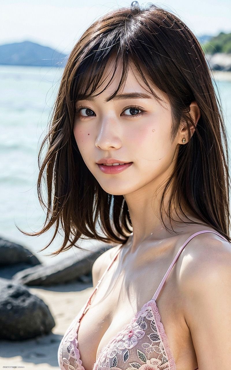 100人のAIグラビアアイドル写真集 14巻 ドキドキ満載な瑞々しいボディに見惚れる オマケ8枚