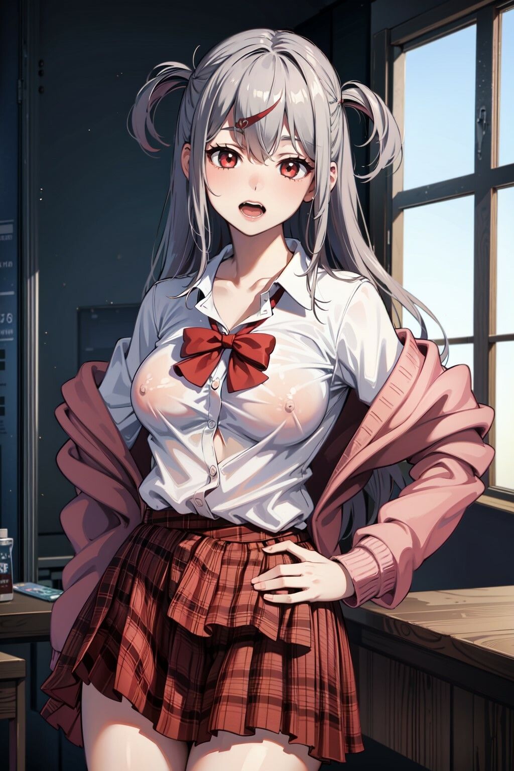 JK 沙花股クロヱの制服の下その1