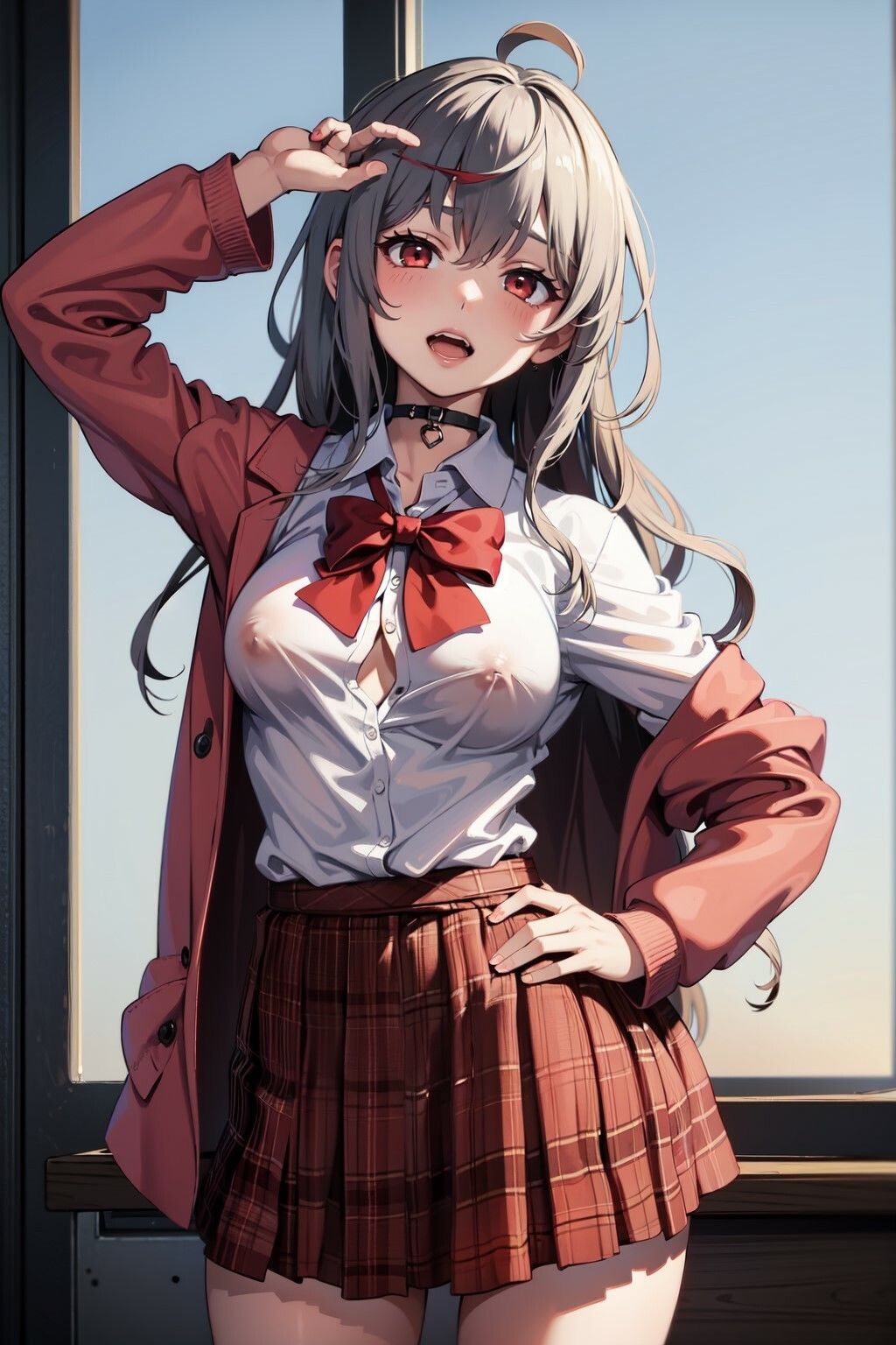 JK 沙花股クロヱの制服の下その1