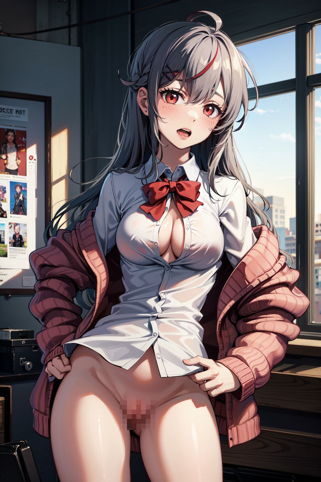 JK 沙花股クロヱの制服の下その1