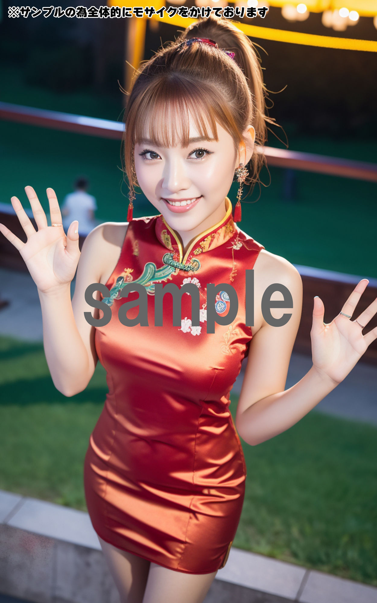 【全489枚】チャイナドレスの美女:美しさとエレガンスが華やぐ -AIで描く究極の美女達-