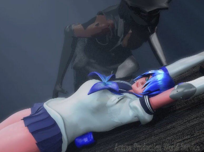 戦うヒロイン拷問 メタファー2 Aria 引き伸ばしクンニ責め