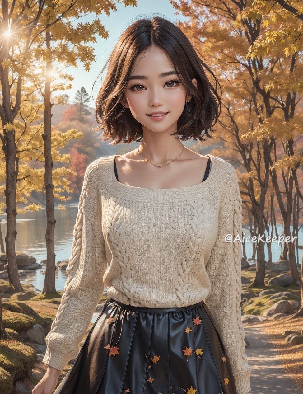 下着で散歩 No.1 Autumn