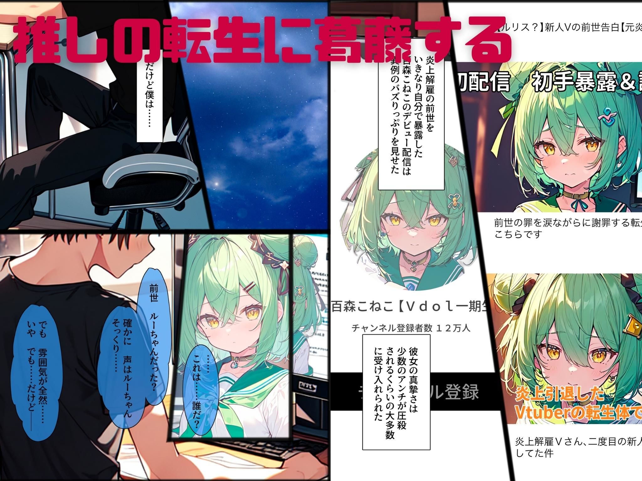 ヤらせてくれるオタ仲間♀3〜推しのVが転生して戸惑いつつも抜いてしまって罪悪感。都合の良いセフレが推しのコス着ながらオナニー見せつけで煽ってくるので限界告白しながらあまあま濃厚中出し