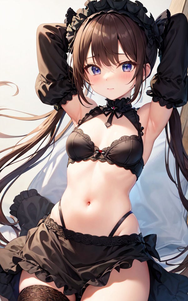 【無料】ゴスロリ×ちっぱい