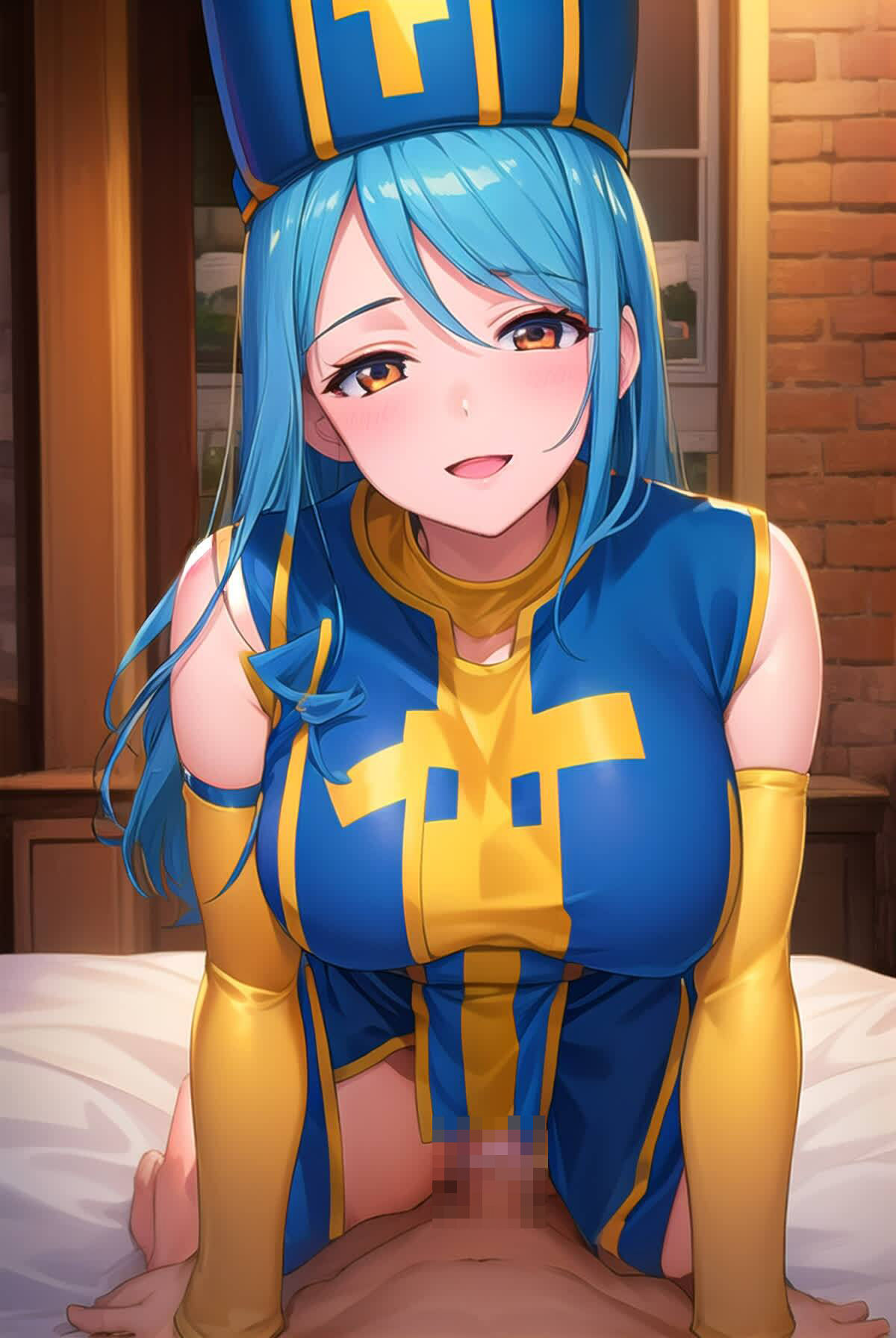 おち〇ぽ欲しいの・・だめなのにもう我慢できない・・・ 欲しがり発情女僧侶 Vol.2