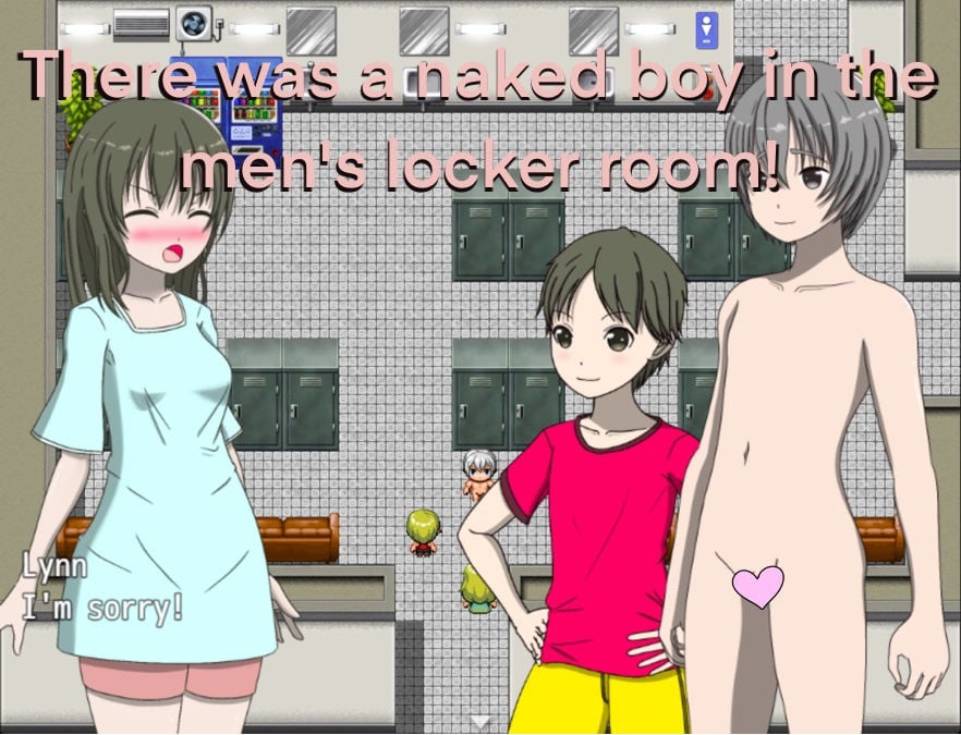 A cute girl walked into the men’s locker room！