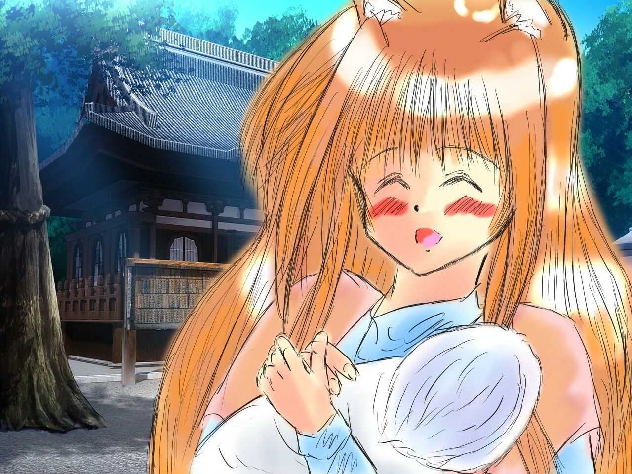 黒き翼の大天使〜外伝・お狐様の道しるべ