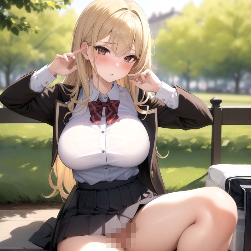 いつもノーブラの貞操観念低そうな転校してきた女子校生におっぱい見せてと毎日懇願した結果＃2