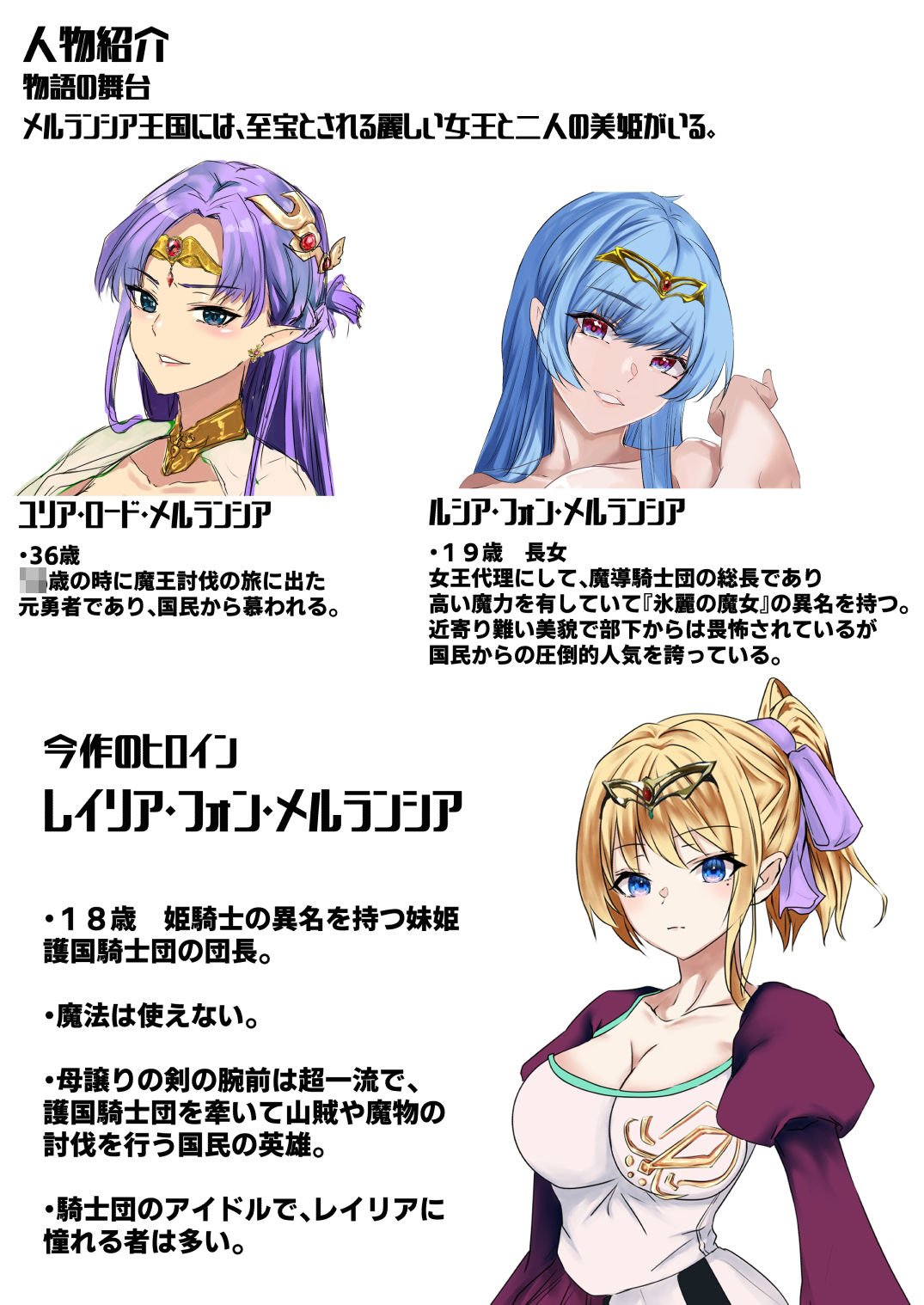 メルシアン王国の崩壊 レイリア編 前半