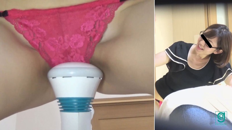 高速電マ擦りつけ失神オナニー