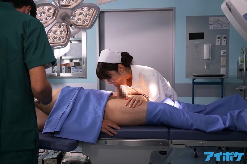 携帯ナースコールで24時間口内射精OK! 即尺超好きおしゃぶり痴女ナース 楓カレン