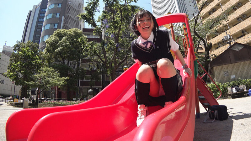 近所で見つけた女子校生Yちゃんと失神キメセク遊び【素人投稿】