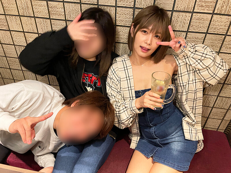合コンベロベロ女をお持ち帰りして男友達と朝まで中出しSEX5時間2