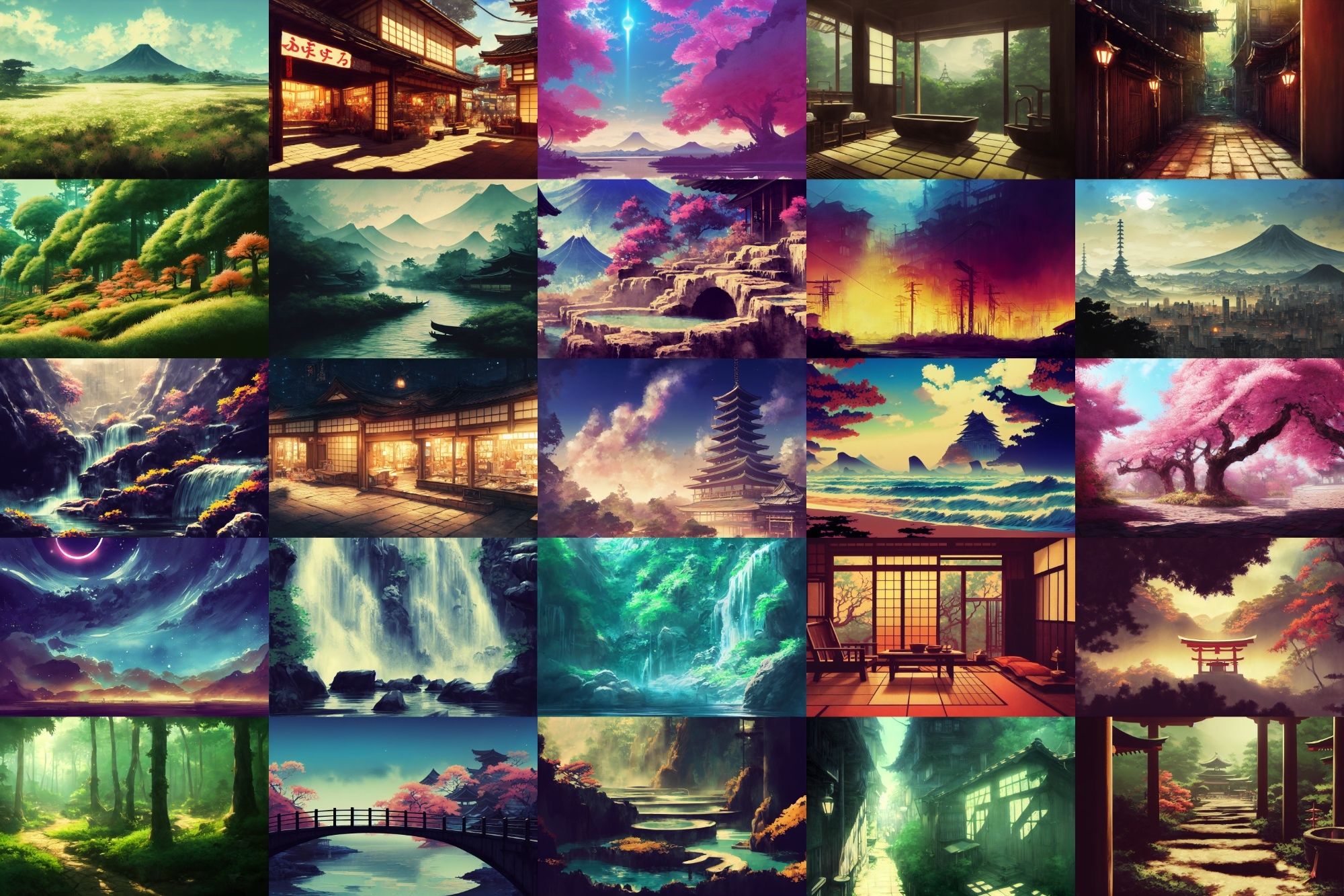 【日本、和風系背景】著作権フリーの高解像度画像（100枚）