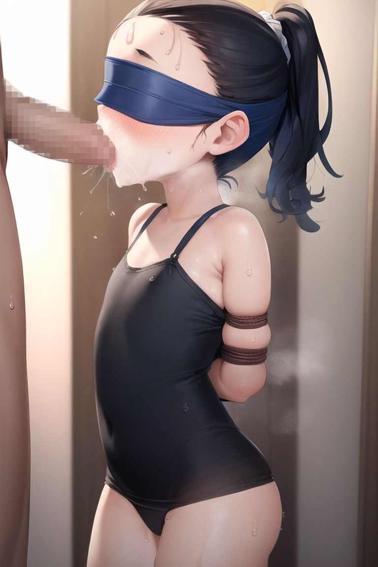 拘束されたロリ