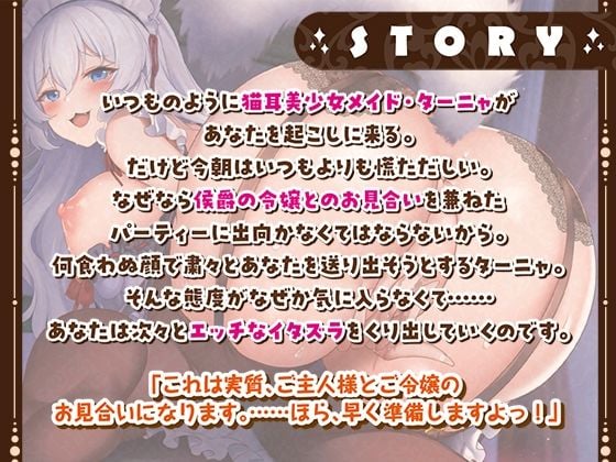 僕のことを大好きな異世界ネコ耳メイドが今夜も発情中【ASMR版】