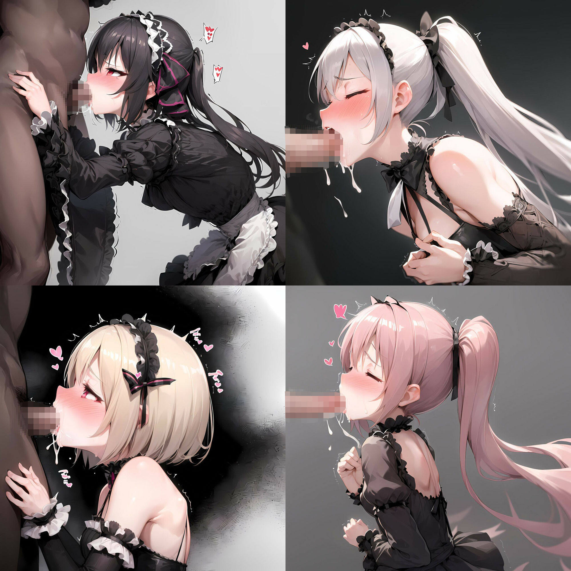 メイドフェチ うちのツンデレメイドたちはごっくんが好き編