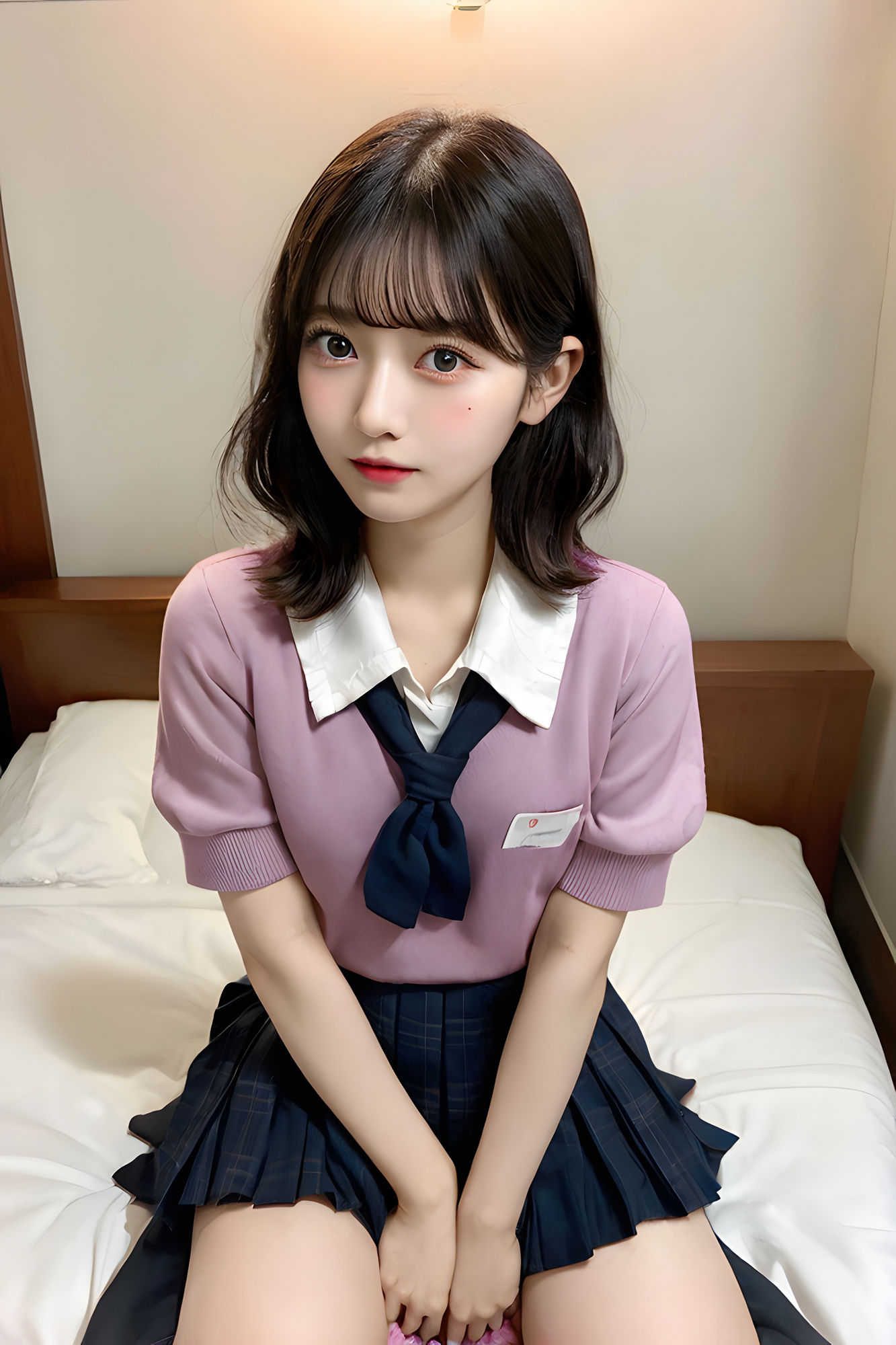 巨乳女子〇生達の夜の顔