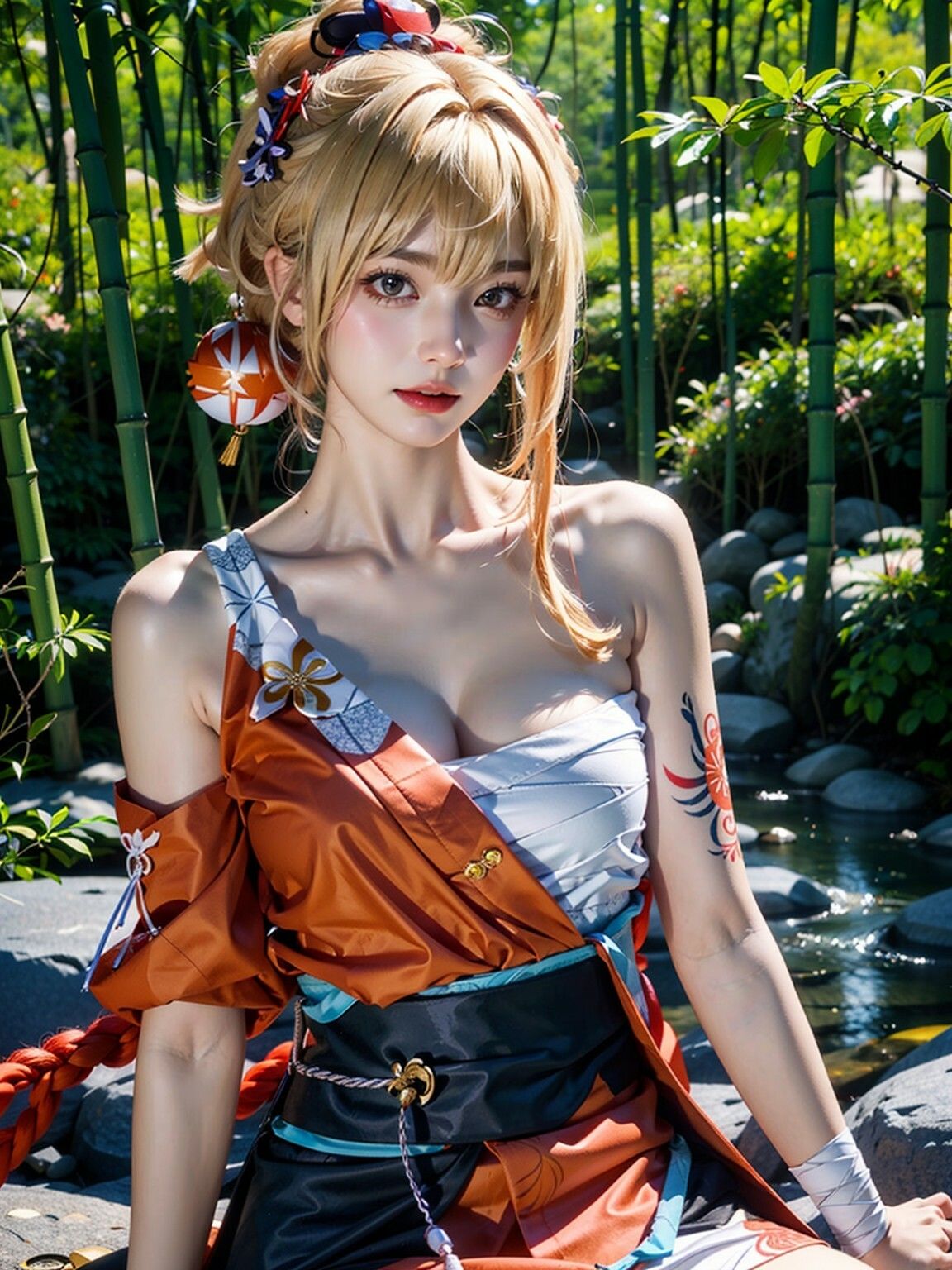 原神 Hコスプレ画像集 (5キャラクター 466枚)