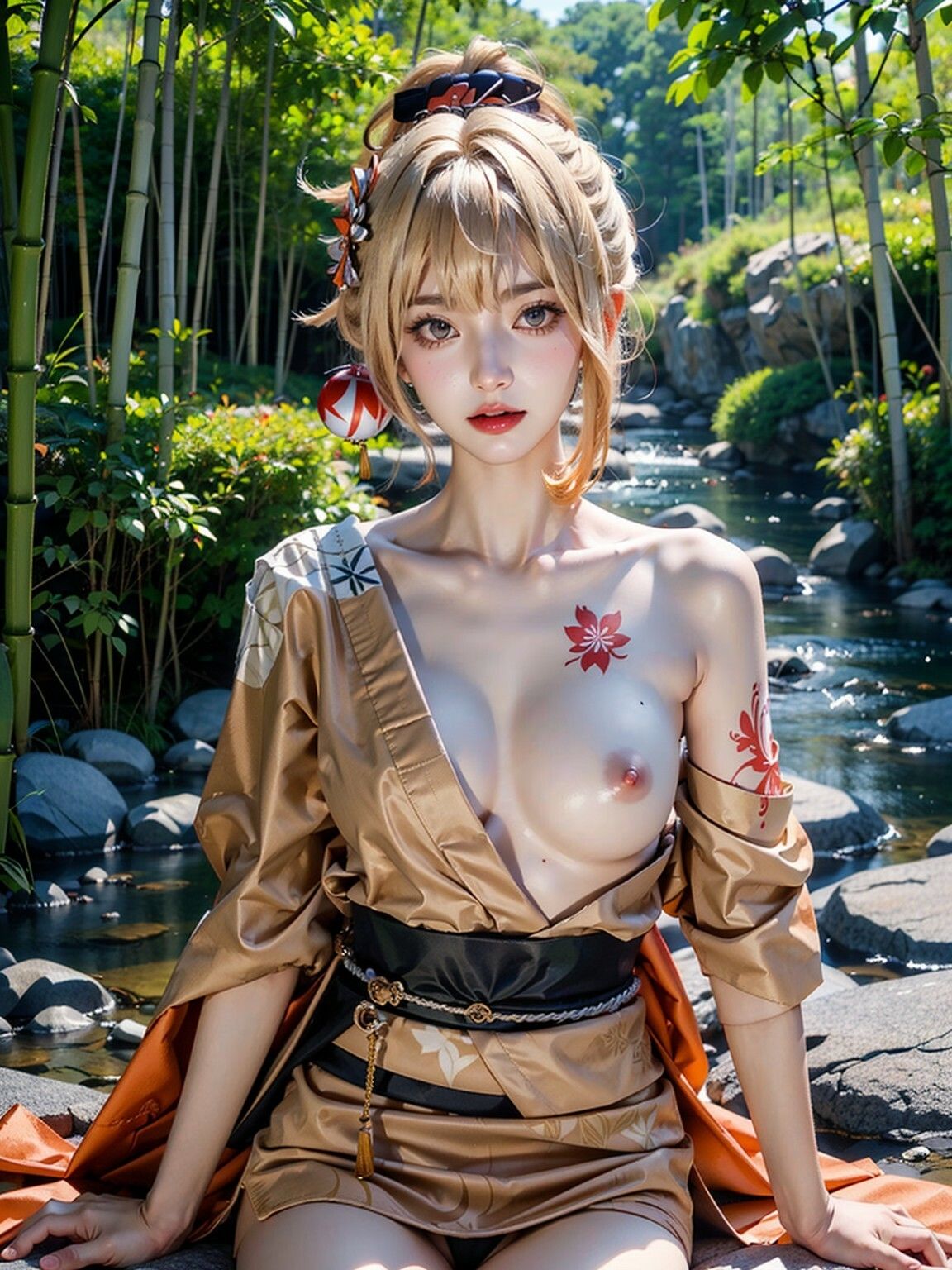 原神 Hコスプレ画像集 (5キャラクター 466枚)