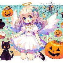 ハロウィン×天使