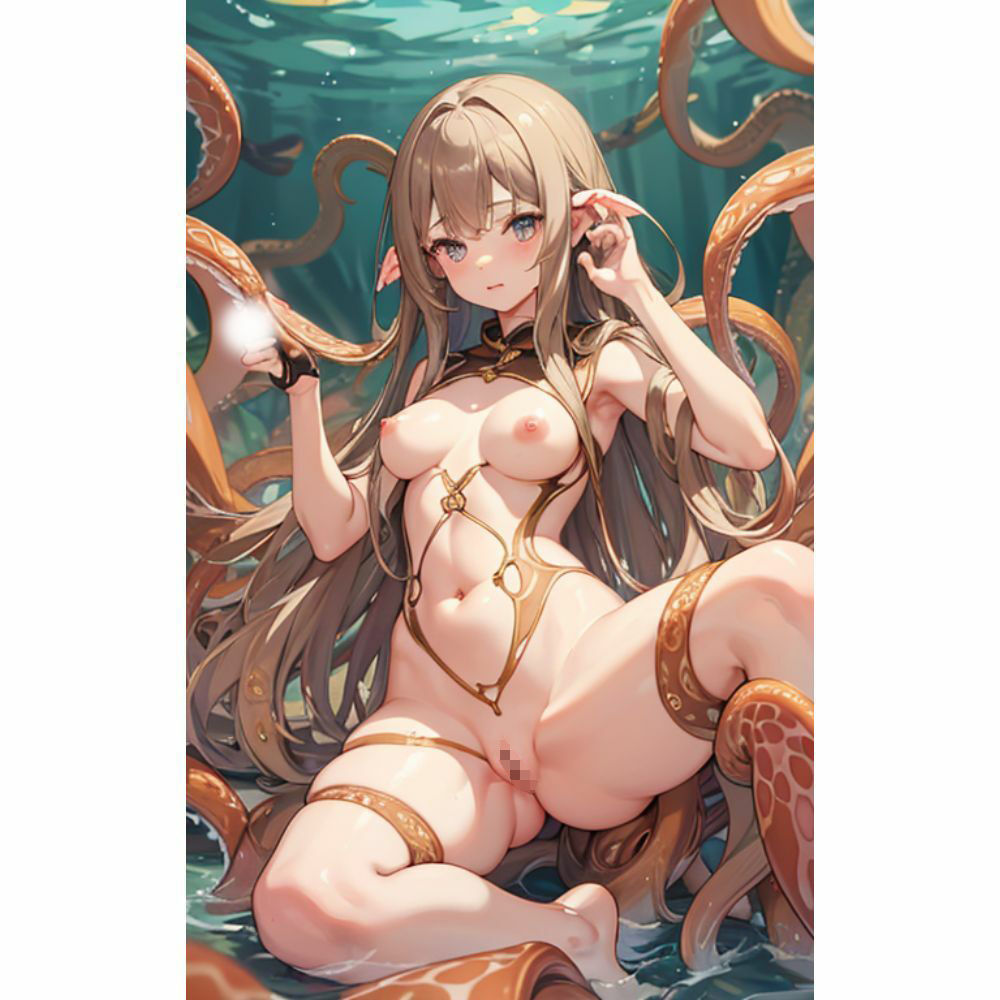 触手と美少女の世界