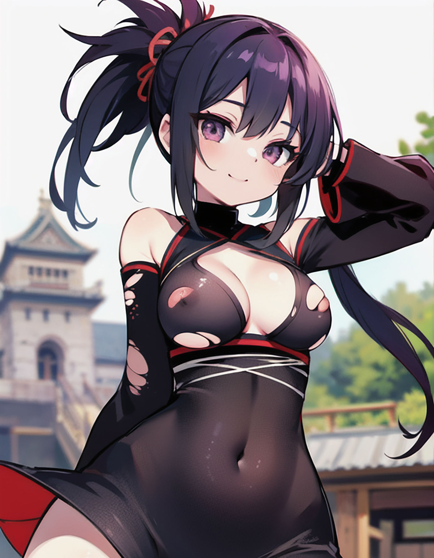 くノ一だからってエッチな事が得意とは限らないんだからねっ ニンニン! アンアン!