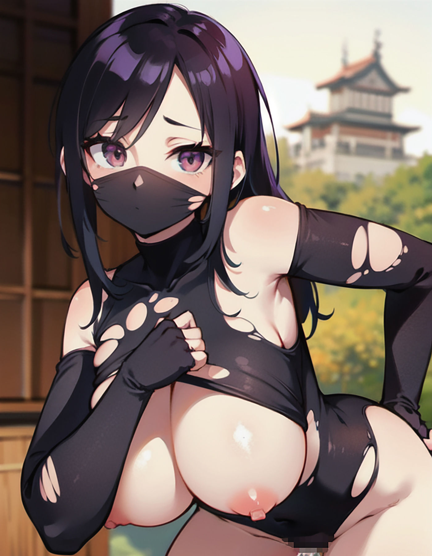 くノ一だからってエッチな事が得意とは限らないんだからねっ ニンニン! アンアン!