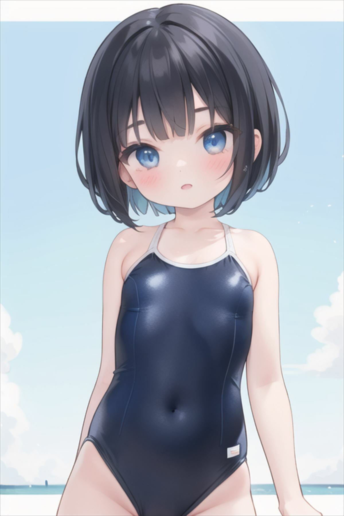 スイミングっこエロエロイラスト集