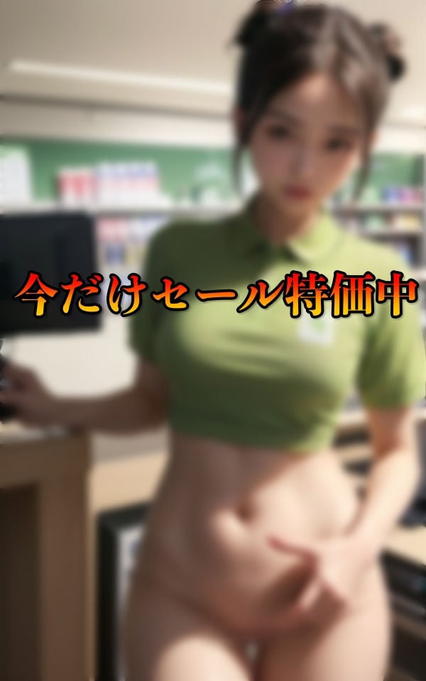 可愛すぎる近所のコンビニで働く美女のHな誘惑