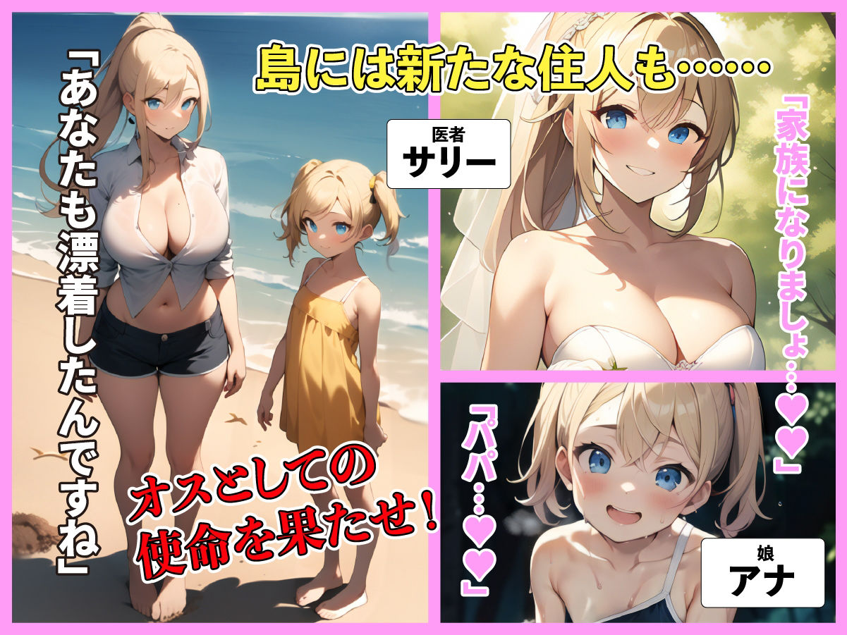 南の孤島の家族計画 〜漂着者全員と子作りHします〜